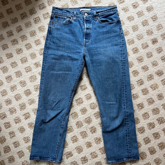 Levi's Women's Wedgie Straight Jeans Size 29 - Picture 1 of 11